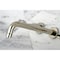 Kingston Brass Roman Tub Faucet, Polished Nickel, Wall Mount KS8026DFL - alternate 2